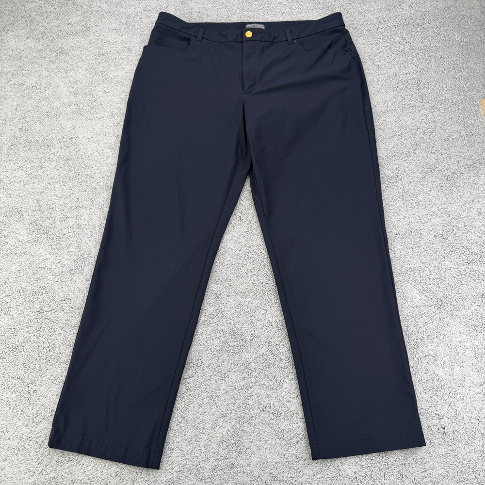VRST Pants Mens 40x30 Navy Blue Athletic Limitless 5 Pocket Performance Trouser*